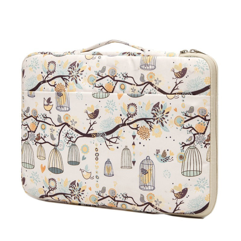 Etui ordinateur - Cage à Oiseaux